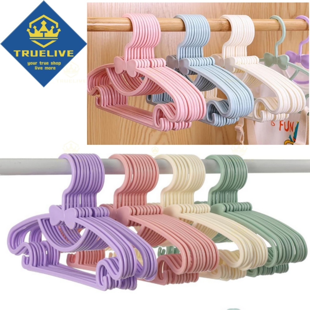 Baby Clothing Rack - 30/20/10/5/1PC porte-vêtements pour bébé en plastique