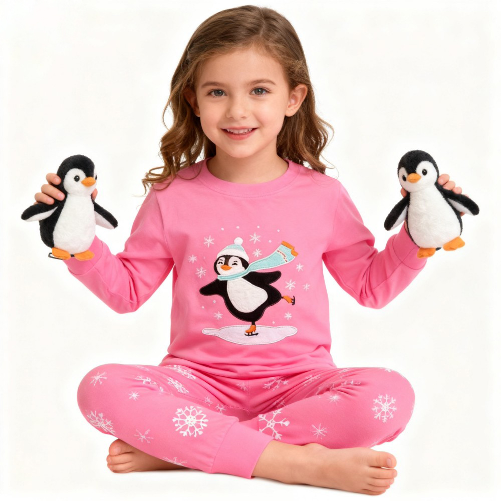 Baby Sleep Suit - 100 coton filles pyjamas de noël