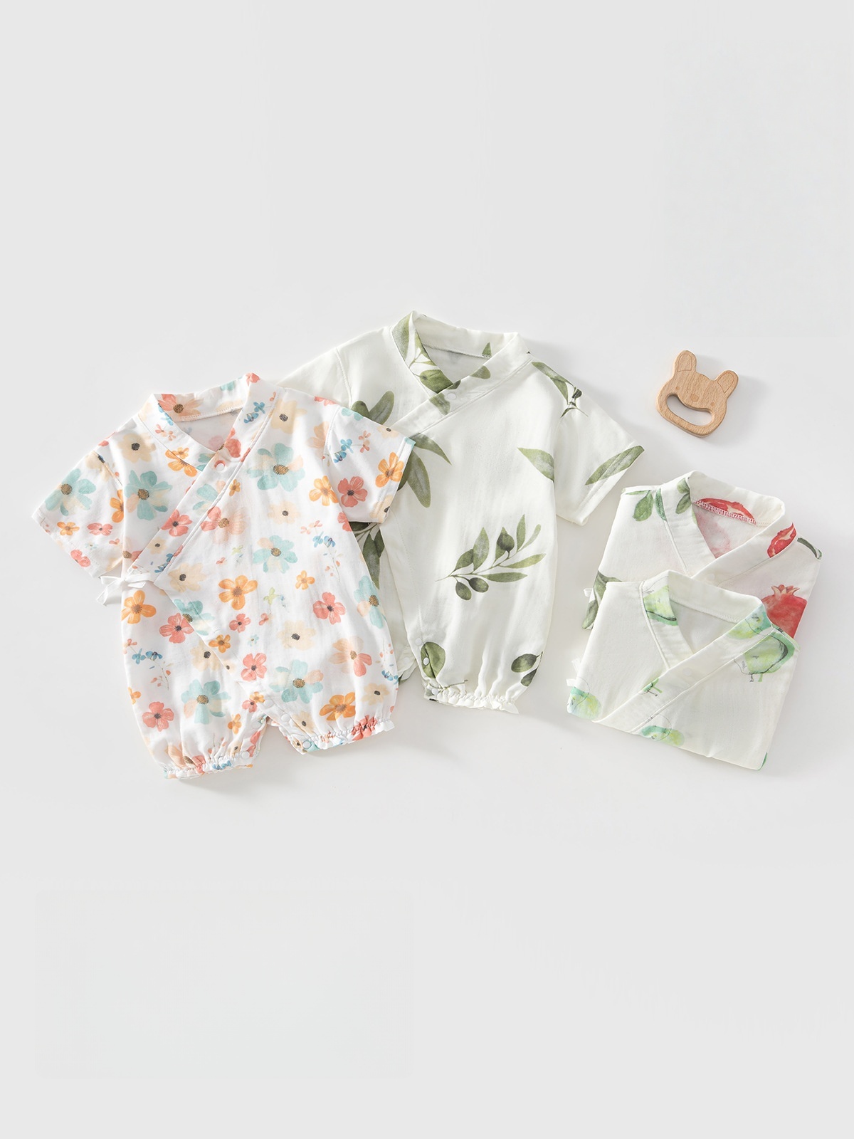 Bamboo Bodysuit Baby - Combinaison d'été pour bébés de 0