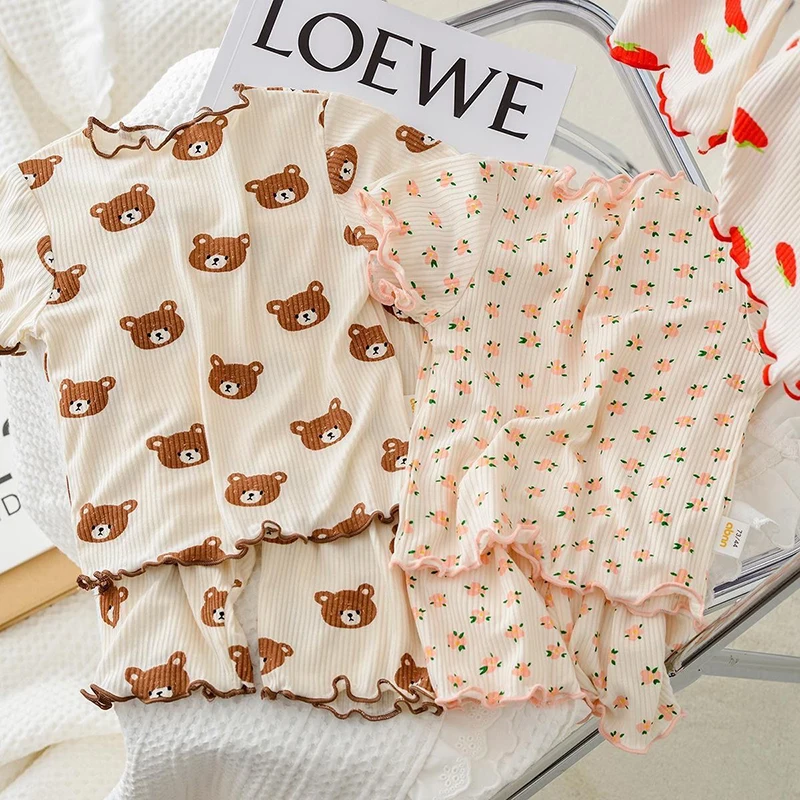 Baby Sleep Suit - Ensemble pyjama décontracté en coton à