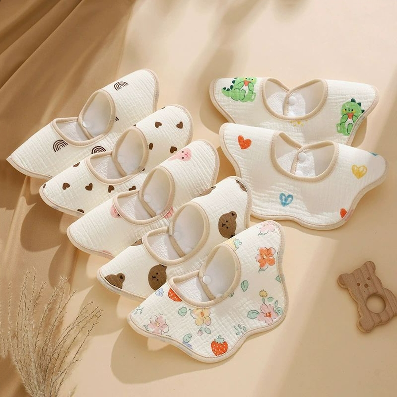 Baby Clothing Fabric - Bavoirs imperméables en gaze de coton