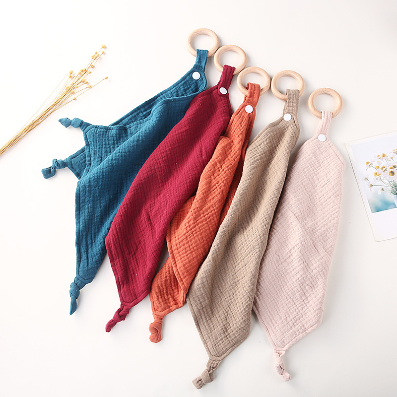 Baby Clothing Fabric - Serviette apaisante pour nouveau-né, en coton