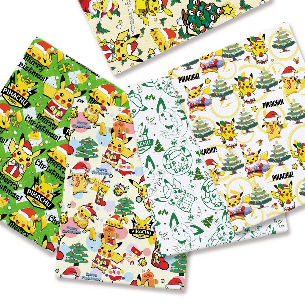 Baby Clothing Fabric - Tissu de dessin animé Pokemon pour
