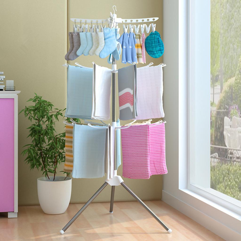 Support de séchage pliable à 3 - Baby Clothing Rack avis et prix