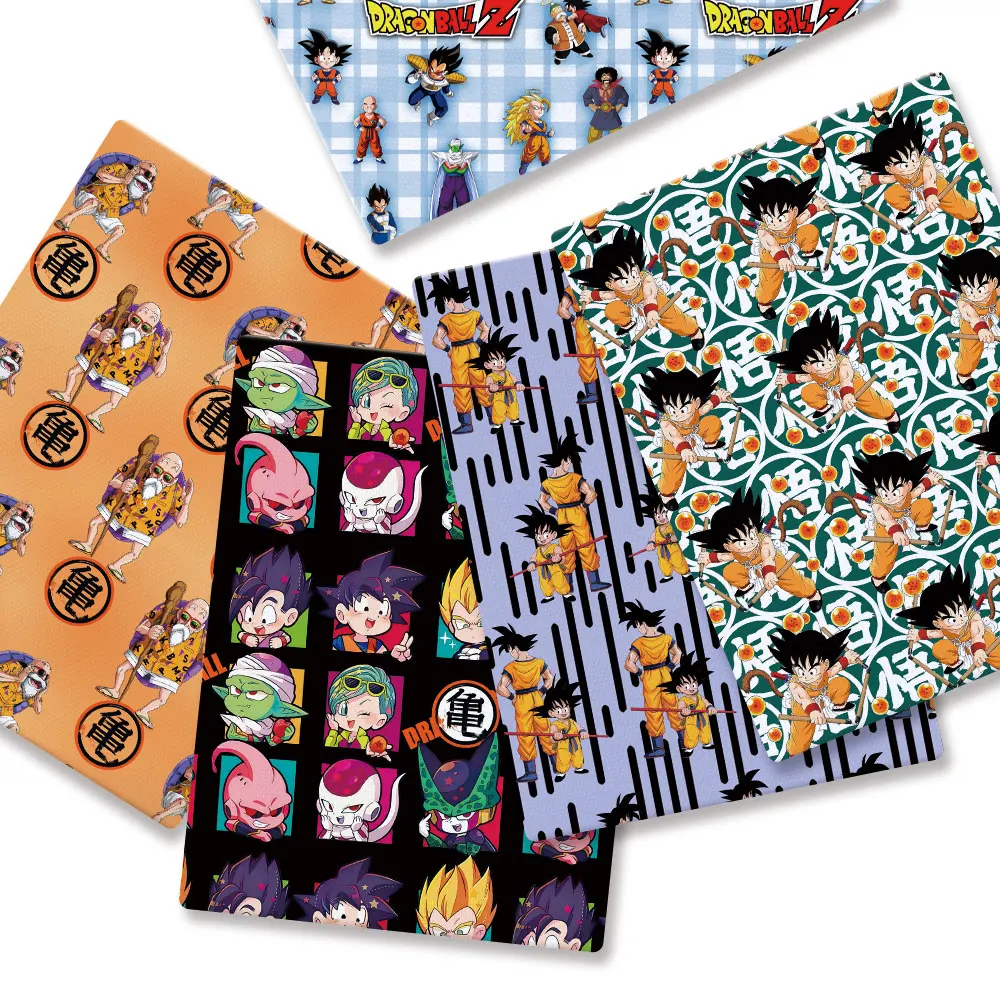 Tissu imprimé Dragon Ball Anim - Baby Clothing Fabric avis et prix