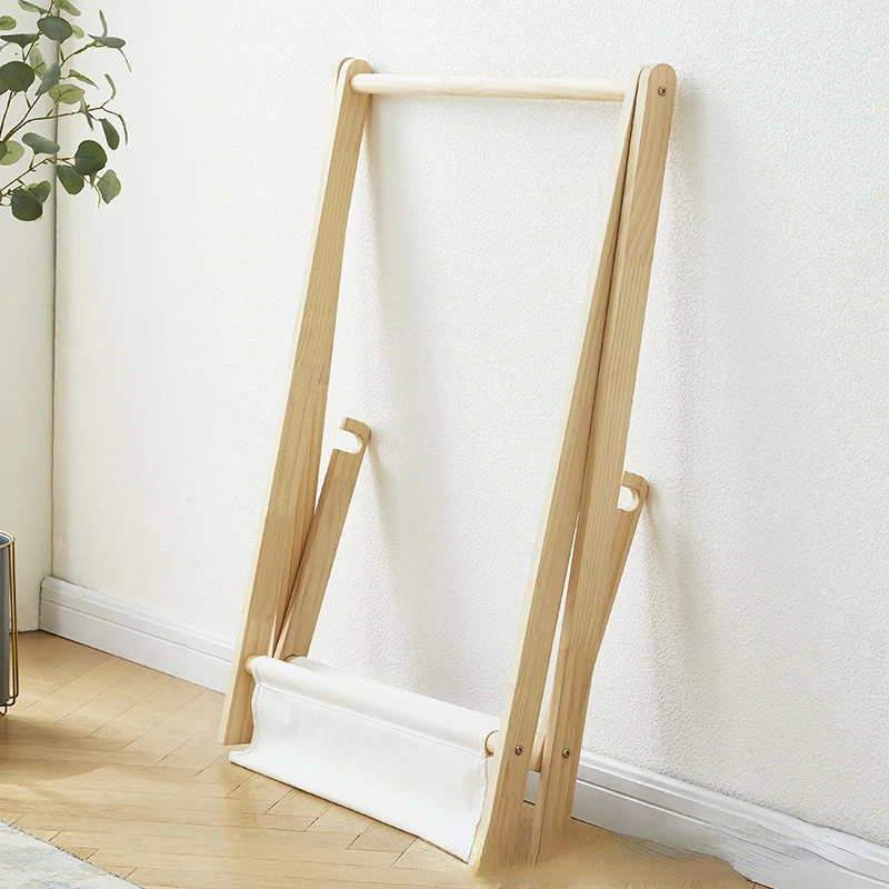 Cintre sur pied en bois massif - Baby Clothing Rack avis et prix