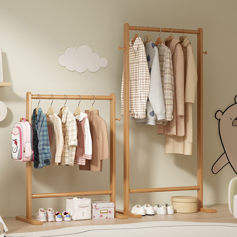 Petit porte-chapeaux en bambou - Baby Clothing Rack avis et prix